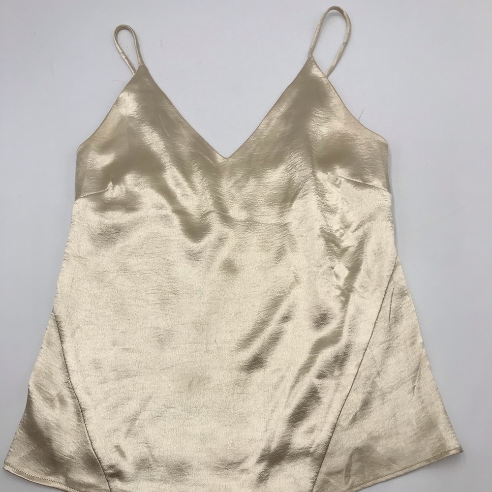 White Closet Tank yellow gold